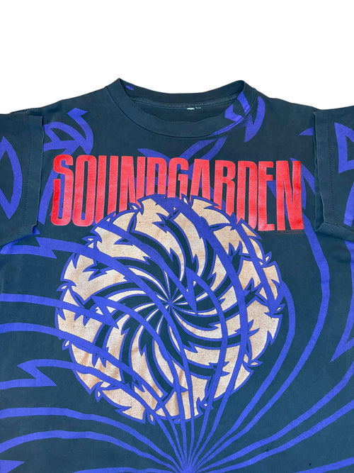 1992 Soundgarden Badmotorfinger Brockum Rare AOP Tee Shirt (XL)