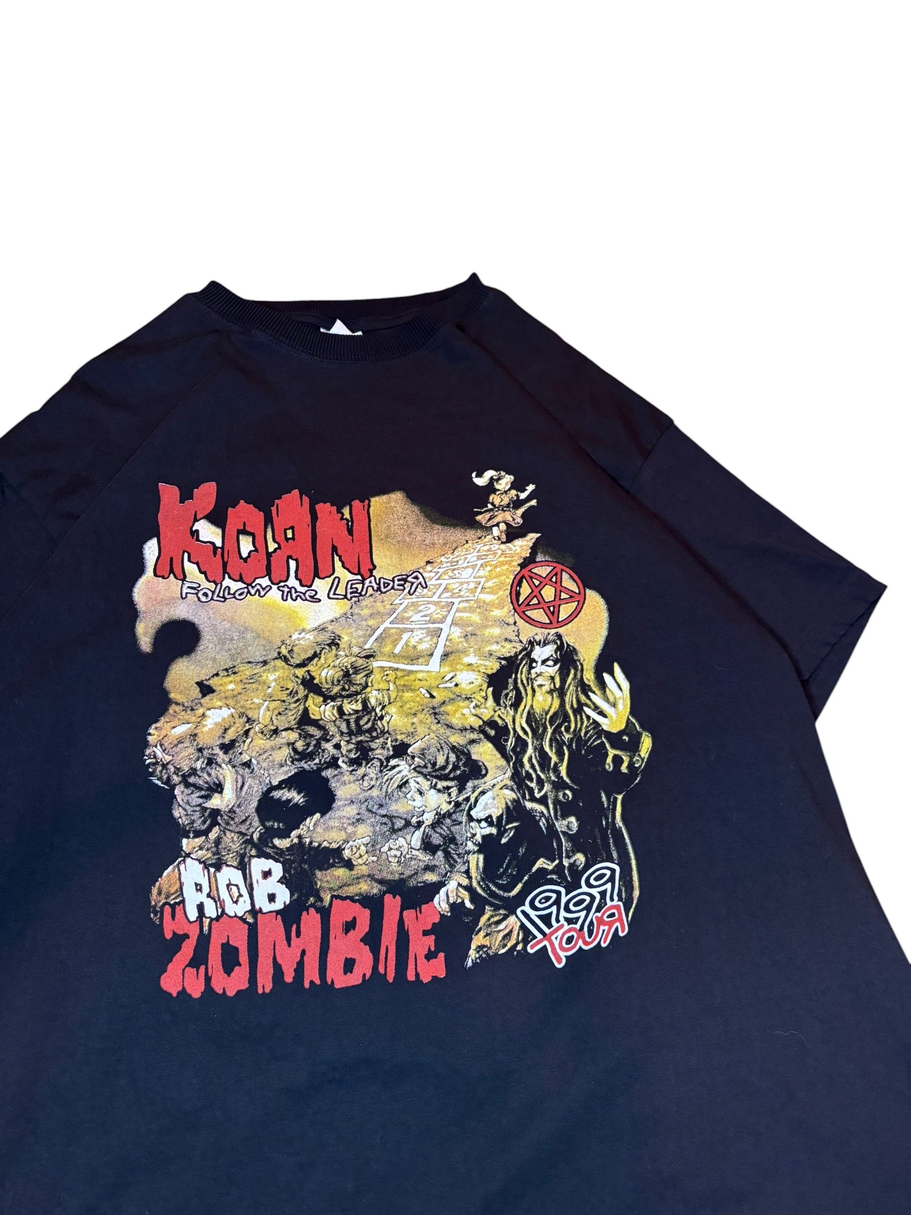 1999 Korn and Rob Zombie Follow The Leader Tee (XL)