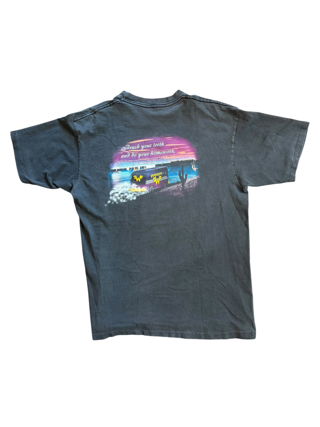 1998 Weezer Faded Tour Bus Band Tee (XL)