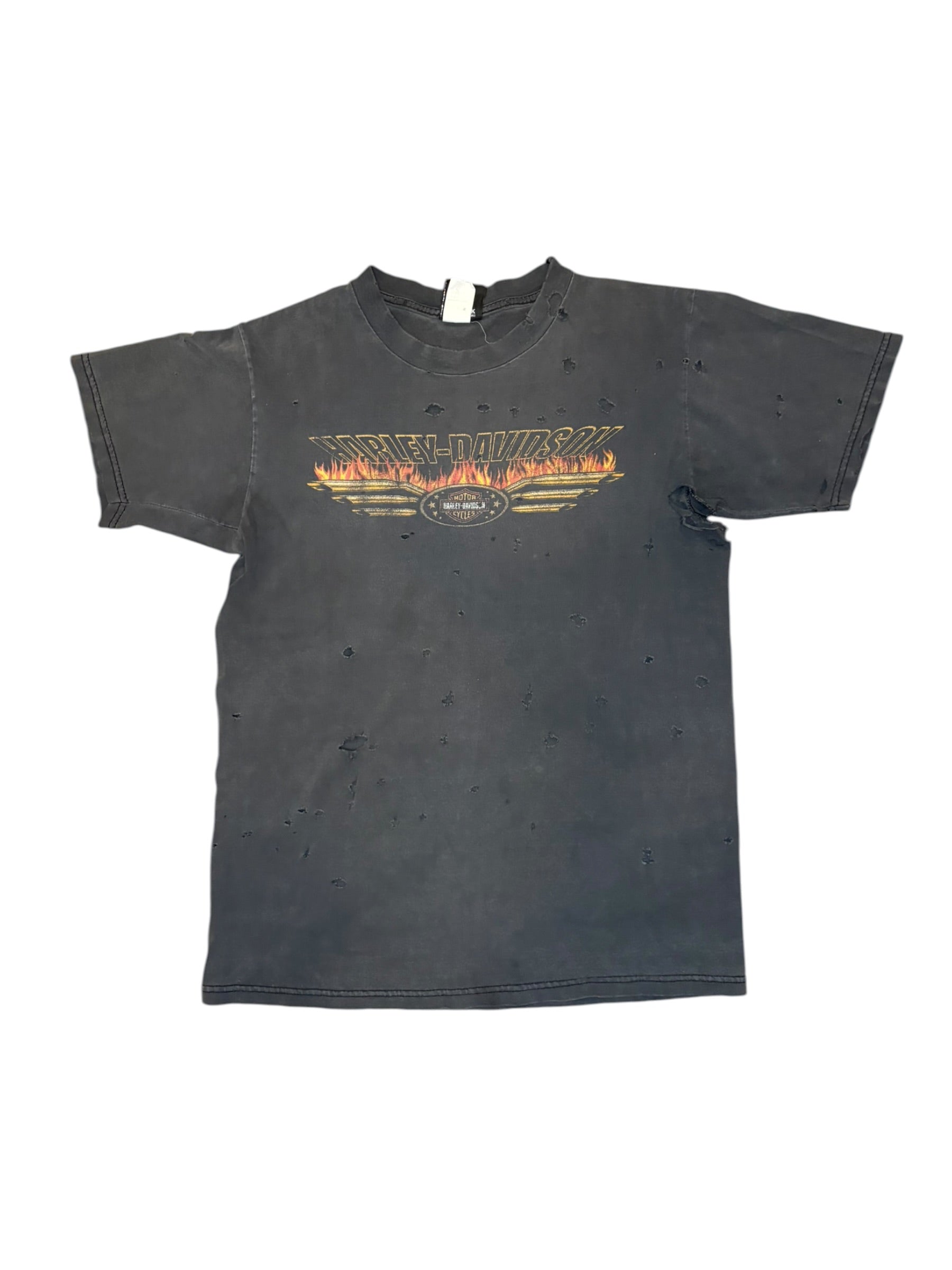 Vintage Thrashed Harley Davidson Fader Tee (Medium)