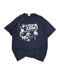 Vintage 90s The Virus Thrashed Punk Band Tee (Large)