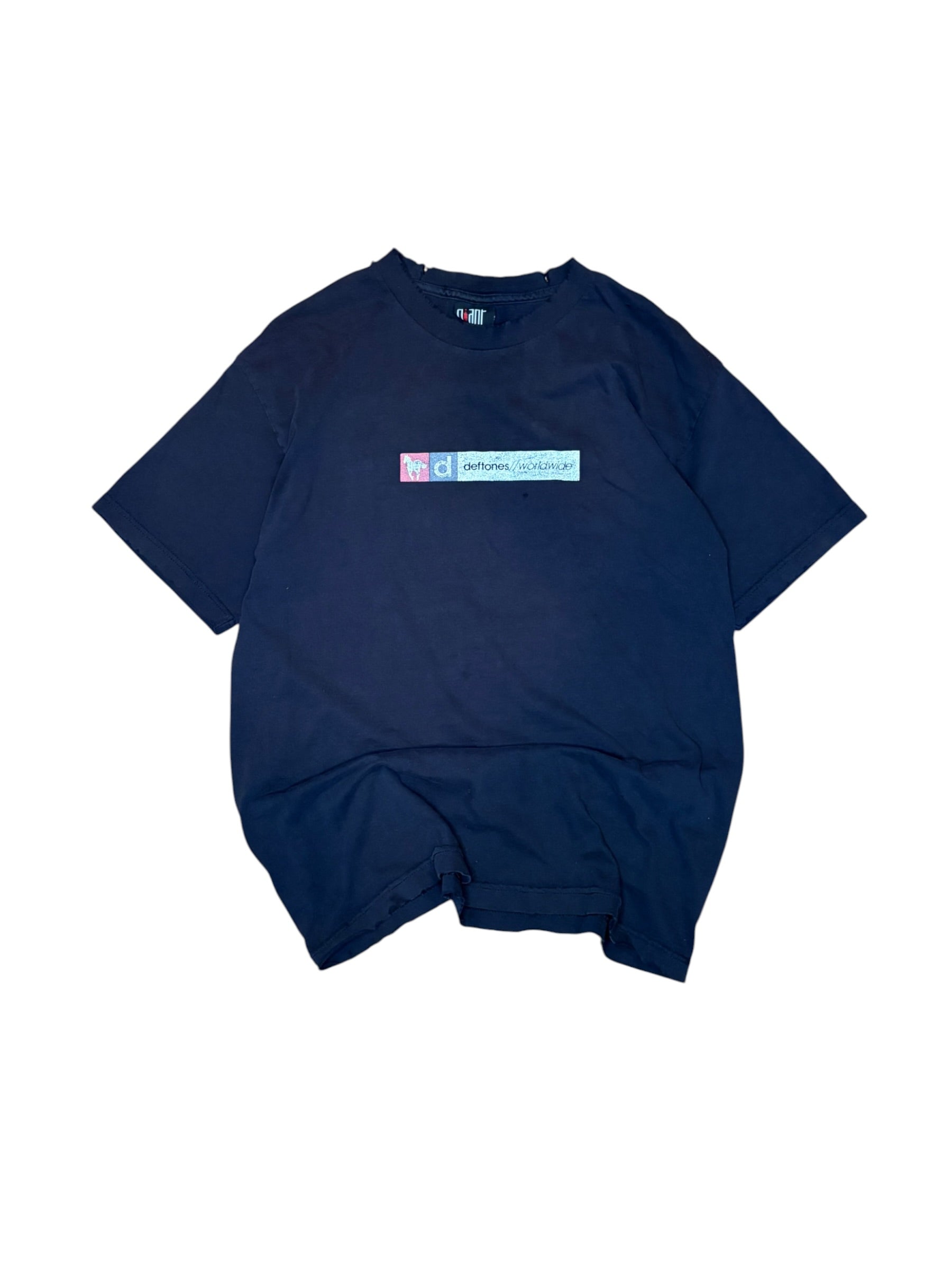 Vintage 2000s Deftones Worldwide Box Logo Tee (XL)