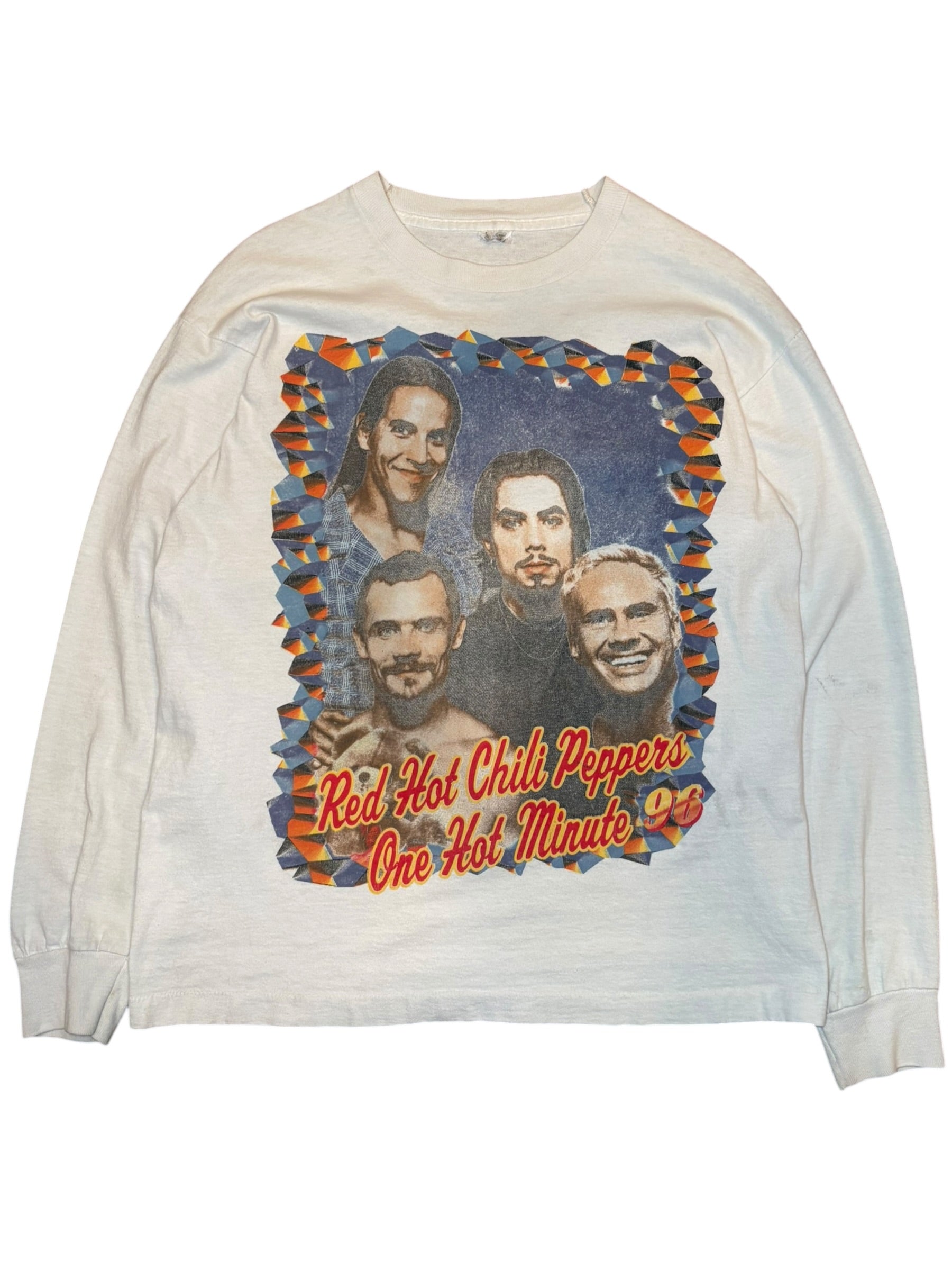 Vintage 1996 Red Hot Chilli Peppers One Hot Minute Rare Longsleeve Shirt (Large)