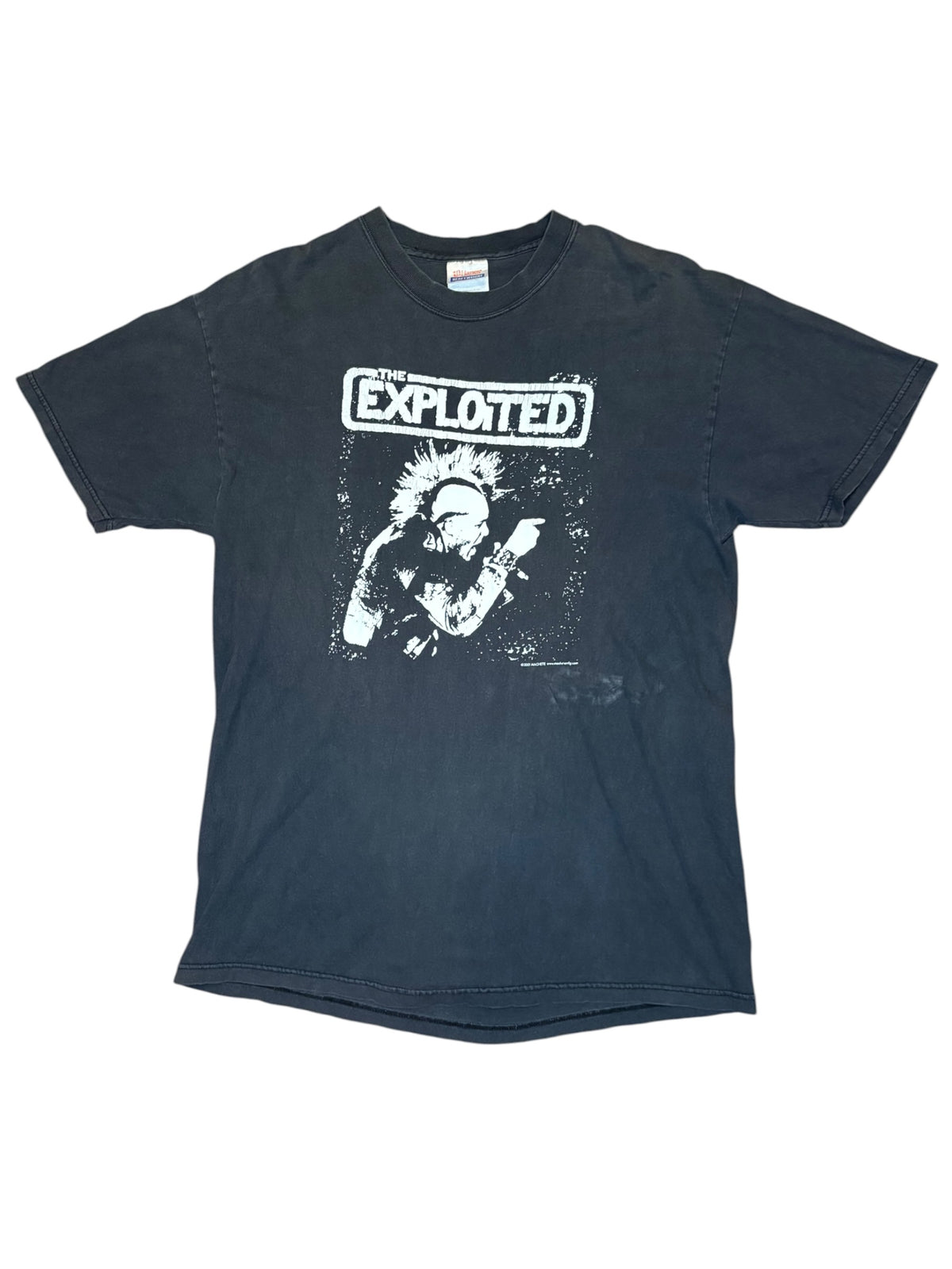 Vintage 2000s The Exploited Punk band tee (large)