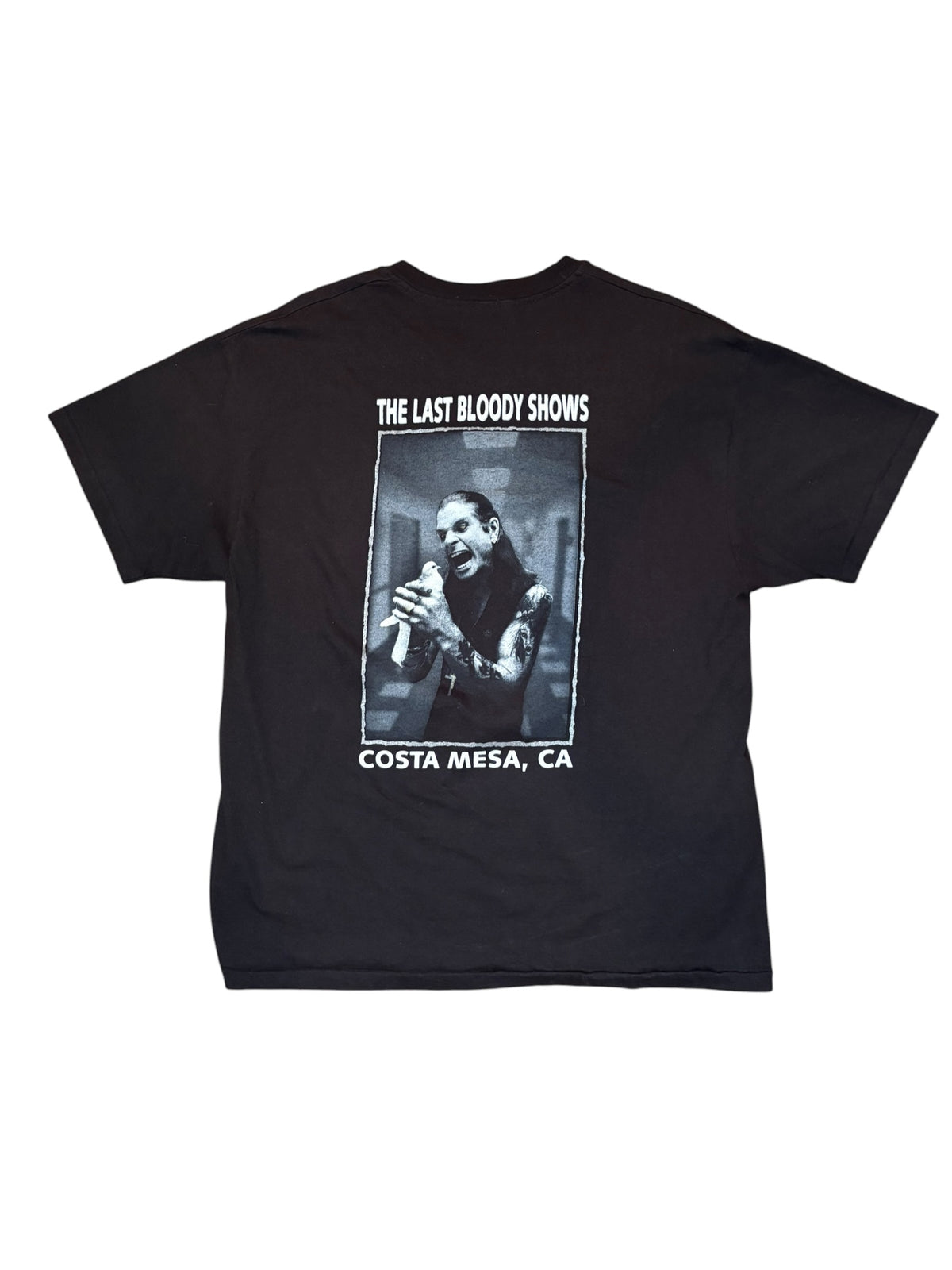 Vintage Ozzy Osbourne Costa Mesa One Day Show Rare Tee (XL)