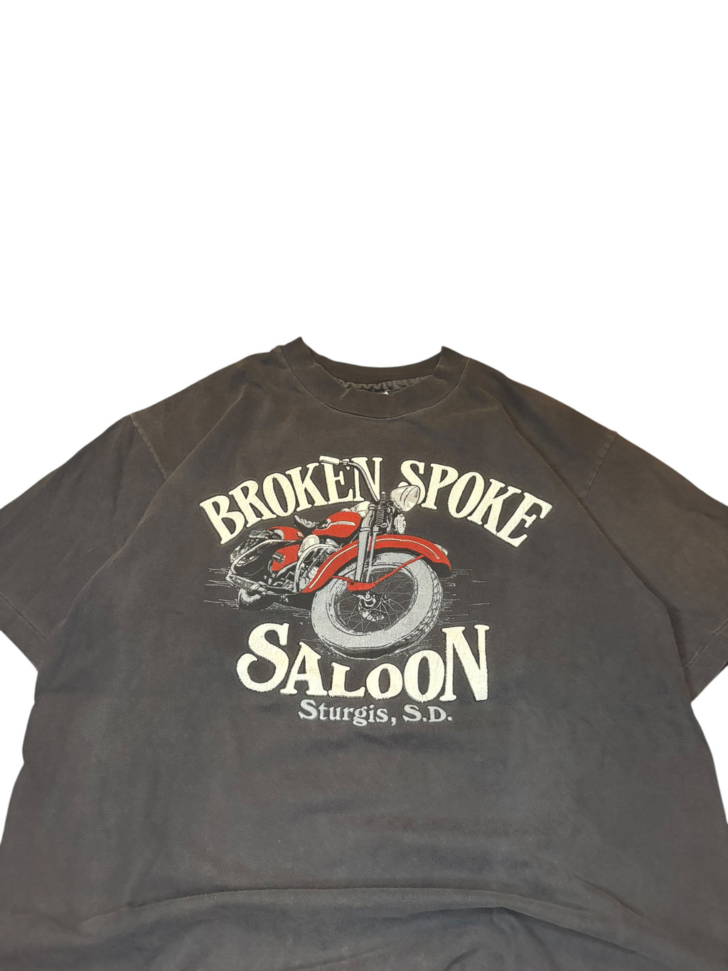 1980s Broken Spoke Saloon Sturgis Biker Tee (Large)
