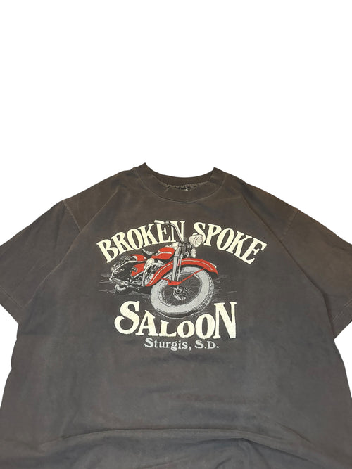 1980s Broken Spoke Saloon Sturgis Biker Tee (Large)