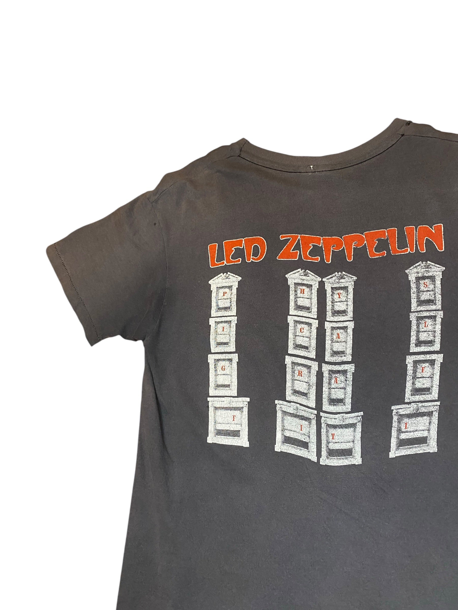 Vintage 80s LED Zeppelin Crazy Fader Tee (Large)