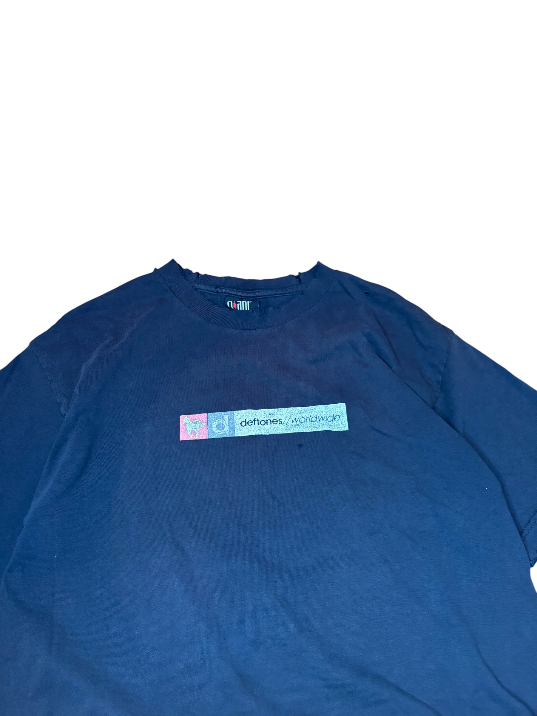 Vintage 2000s Deftones Worldwide Box Logo Tee (XL)